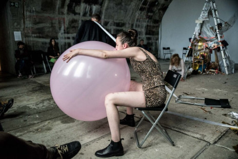 Ira Kharlamova, Exploring Don Quixote - Atelier Orbit 24 und Kunstverein Familie Montez, Frankfurt am Main, 2019, Photographer Jürgen Fritz
