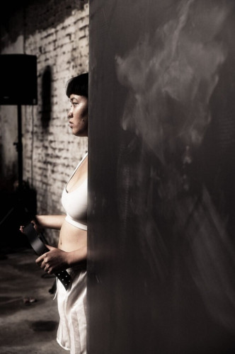 An Malv, Beyond the civilized body - 9 -hours performance, Photographer Jürgen Fritz